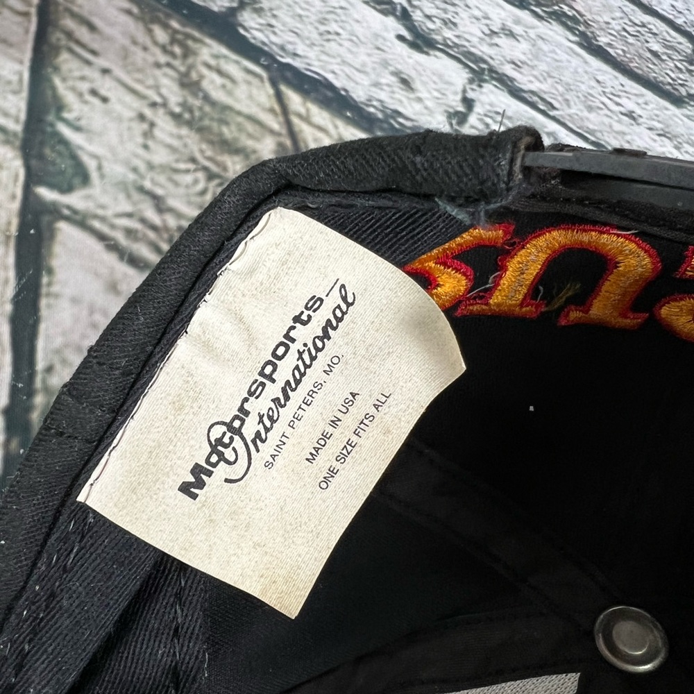 Vtg Miller Genuine Draft Beer Baseball Snapback Hat Cap‎ NASCAR #2 Rusty Wallace - Picture 6 of 6